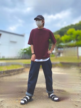 tomi🍡さん（メンズ・168cm）の夏コーディネート