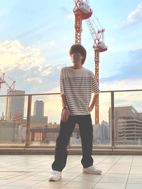 tomi🍡さん(メンズ・168cm)の夏コーディネート