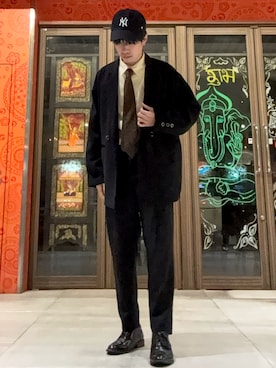 「CASIO（カシオ）のアイテム」を使った、tomi🍡さん（メンズ・168cm）の冬コーディネート