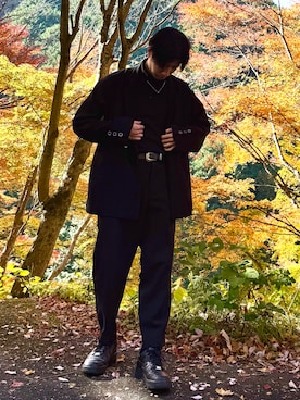 「アイテム（腕時計）」を使った、tomi🍡さん（メンズ・168cm）の秋コーディネート