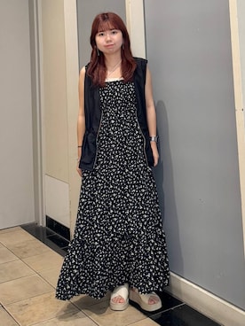 「アイテム（キャミソール）」を使った、たしろんさん（レディース・149cm）の夏コーディネート