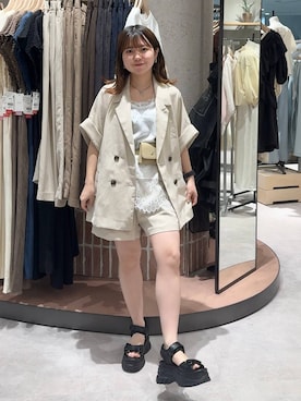 たしろんさん（レディース・149cm）の夏コーディネート