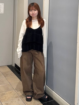 「アイテム（キャミソール）」を使った、たしろんさん（レディース・149cm・20代）の夏コーディネート