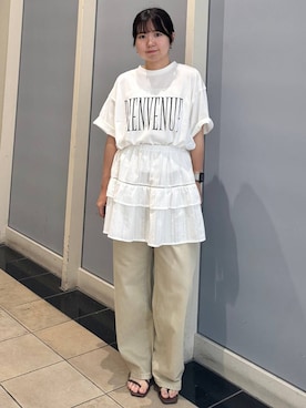 「アイテム（サンダル）」を使った、たしろんさん（レディース・149cm・20代）の春コーディネート