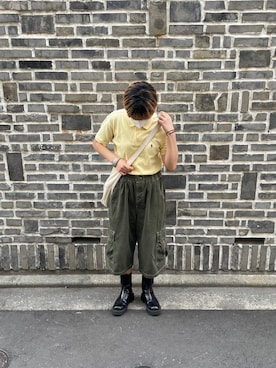 藤さん(レディース・165cm)の夏コーディネート