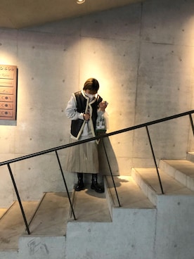 藤さん(レディース・165cm)の冬コーディネート