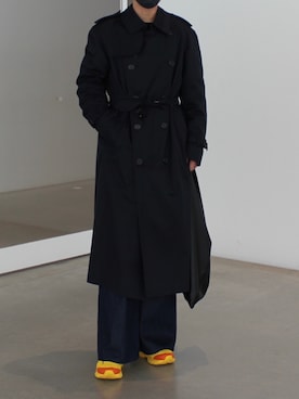「KIKO KOSTADINOV（キコ コスタディノフ）のアイテム（スニーカー）」を使った、たかたかさん（メンズ・175cm）の冬コーディネート