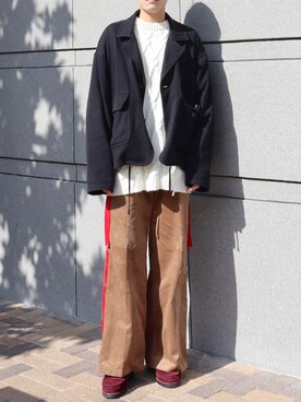 「guundercover」｜たかたかさん（メンズ・175cm）の秋コーディネート