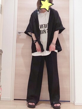 「JET（ジェット）のアイテム」を使った、たまさん（レディース・152cm）の夏コーディネート