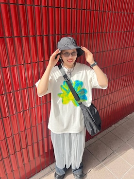 「アイテム（バッグ）」を使った、tagochiさん（レディース・159cm・30代）の夏コーディネート