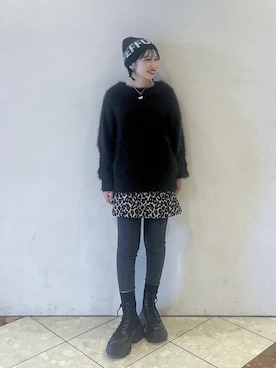 「アイテム（レギンス/スパッツ）」を使った、tagochiさん（レディース・159cm）の秋コーディネート