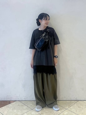 「PAGEBOY（ページボーイ）のアイテム」を使った、tagochiさん（レディース・159cm）の夏コーディネート