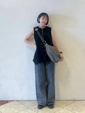 「アイテム（パンツ）」を使った、tagochiさん（レディース・159cm・30代）の夏コーディネート