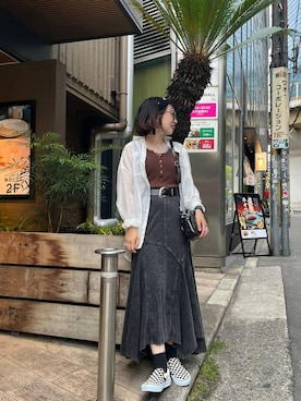 「PAGEBOY（ページボーイ）のアイテム」を使った、tagochiさん（レディース・159cm）の夏コーディネート