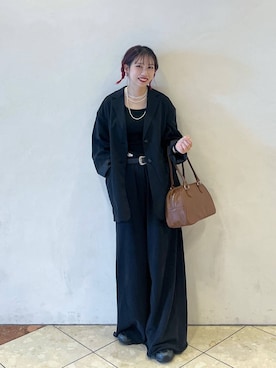 「アイテム（スウェットパンツ）」を使った、tagochiさん（レディース・159cm・30代）の秋コーディネート