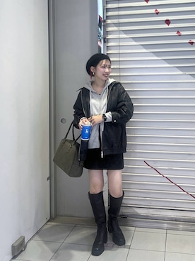 「アイテム（パーカー）」を使った、tagochiさん（レディース・159cm・30代）の秋コーディネート