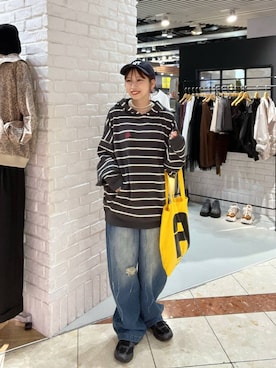「アイテム（パーカー）」を使った、tagochiさん（レディース・159cm・30代）の秋コーディネート