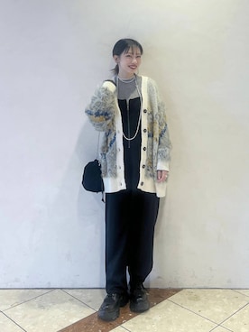 「PAGEBOY（ページボーイ）のアイテム（バッグ）」を使った、tagochiさん（レディース・159cm）の冬コーディネート
