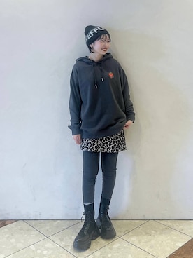 「アイテム（レギンス/スパッツ）」を使った、tagochiさん（レディース・159cm）の秋コーディネート