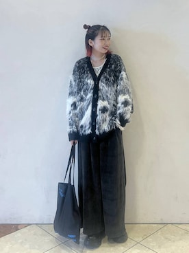 「アイテム（カーディガン/ボレロ）」を使った、tagochiさん（レディース・159cm・30代）の秋コーディネート