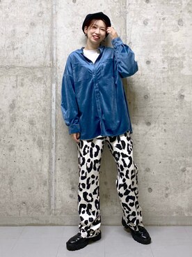 「アイテム（キャスケット）」を使った、tagochiさん（レディース・159cm・30代）の秋コーディネート