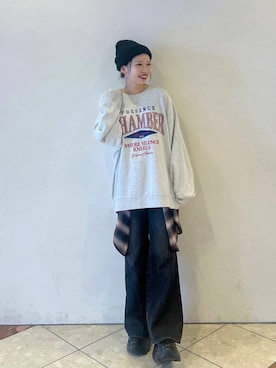 「アイテム（スウェット）」を使った、tagochiさん（レディース・159cm・30代）の夏コーディネート