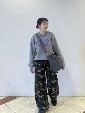 「アイテム（スウェットパンツ）」を使った、tagochiさん（レディース・159cm・30代）の秋コーディネート