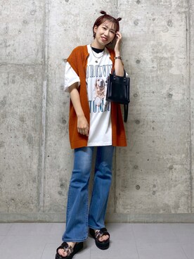 tagochiさん（レディース・159cm）の夏コーディネート