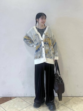 「アイテム（ボストンバッグ）」を使った、tagochiさん（レディース・159cm・30代）の秋コーディネート