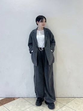 「PAGEBOY（ページボーイ）のアイテム」を使った、tagochiさん（レディース・159cm）の秋コーディネート
