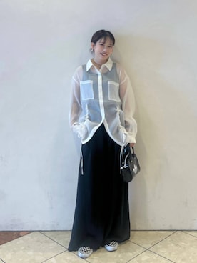 「アイテム（スウェットパンツ）」を使った、tagochiさん（レディース・159cm・30代）の夏コーディネート