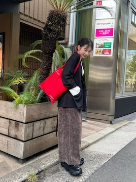 「アイテム（テーラードジャケット）」を使った、tagochiさん（レディース・159cm・30代）の秋コーディネート