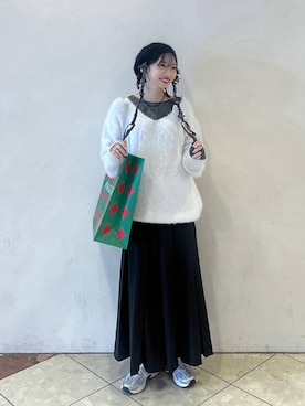 「アイテム（スカート）」を使った、tagochiさん（レディース・159cm・30代）の秋コーディネート