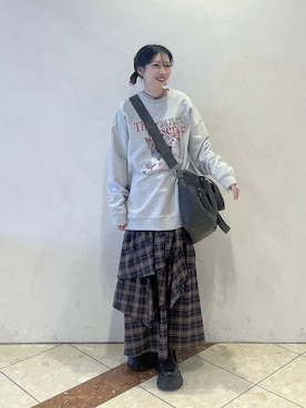 「アイテム（ブーツ）」を使った、tagochiさん（レディース・159cm・30代）の冬コーディネート