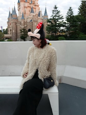 「アイテム（ワンピース/ドレス）」を使った、tomokaさん（レディース・158cm・20代）の冬コーディネート