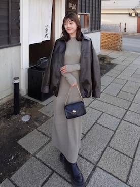 tomokaさん（骨格ウェーブ・レディース・158cm）の秋コーディネート