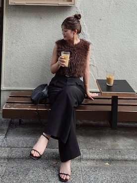 tomokaさん（レディース・158cm・20代）の秋コーディネート