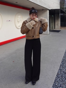 tomokaさん（レディース・158cm）の秋コーディネート