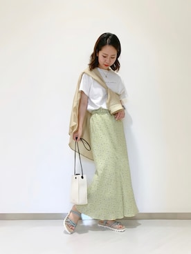 hinaさん（レディース・155cm）の夏コーディネート