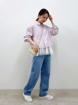 hinaさん（レディース・155cm）の冬コーディネート