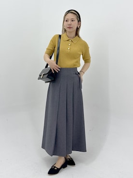 「お仕事コーデ」｜hinaさん（レディース・155cm）の秋コーディネート