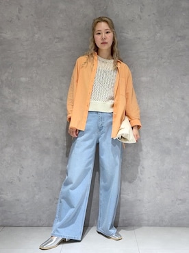 「アイテム（パンプス）」を使った、hinaさん（レディース・155cm・20代）の春コーディネート