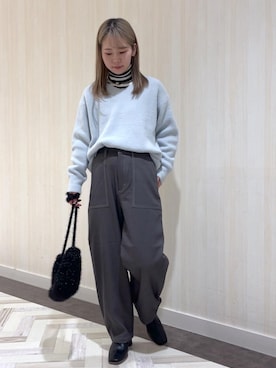 「24AW20」｜hinaさん（レディース・155cm）の冬コーディネート