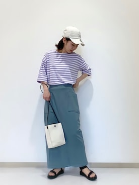 hinaさん（レディース・155cm）の夏コーディネート