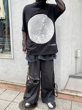 「A.Fのアイテム」を使った、O.Hirotoさん（メンズ・175cm）の夏コーディネート