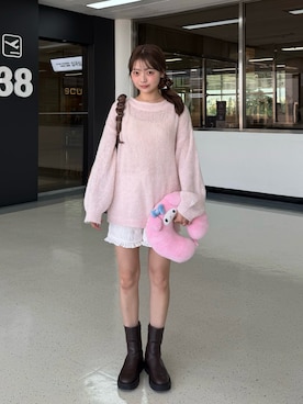 「アイテム（インテリア）」を使った、ゆづきさん（レディース・160cm）の秋コーディネート