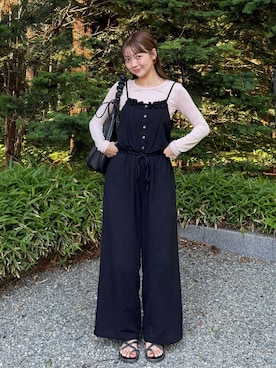 「H&M（エイチ・アンド・エム）のアイテム」を使った、ゆづきさん（レディース・160cm）の夏コーディネート