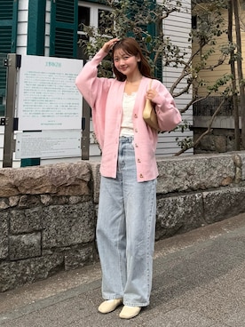 ゆづきさん（レディース・160cm）の春コーディネート