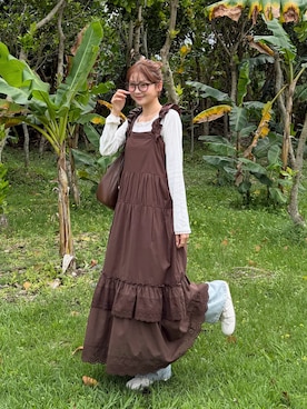 ゆづきさん（レディース・160cm）の春コーディネート