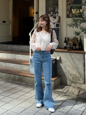 ゆづきさん（レディース・160cm）の春コーディネート